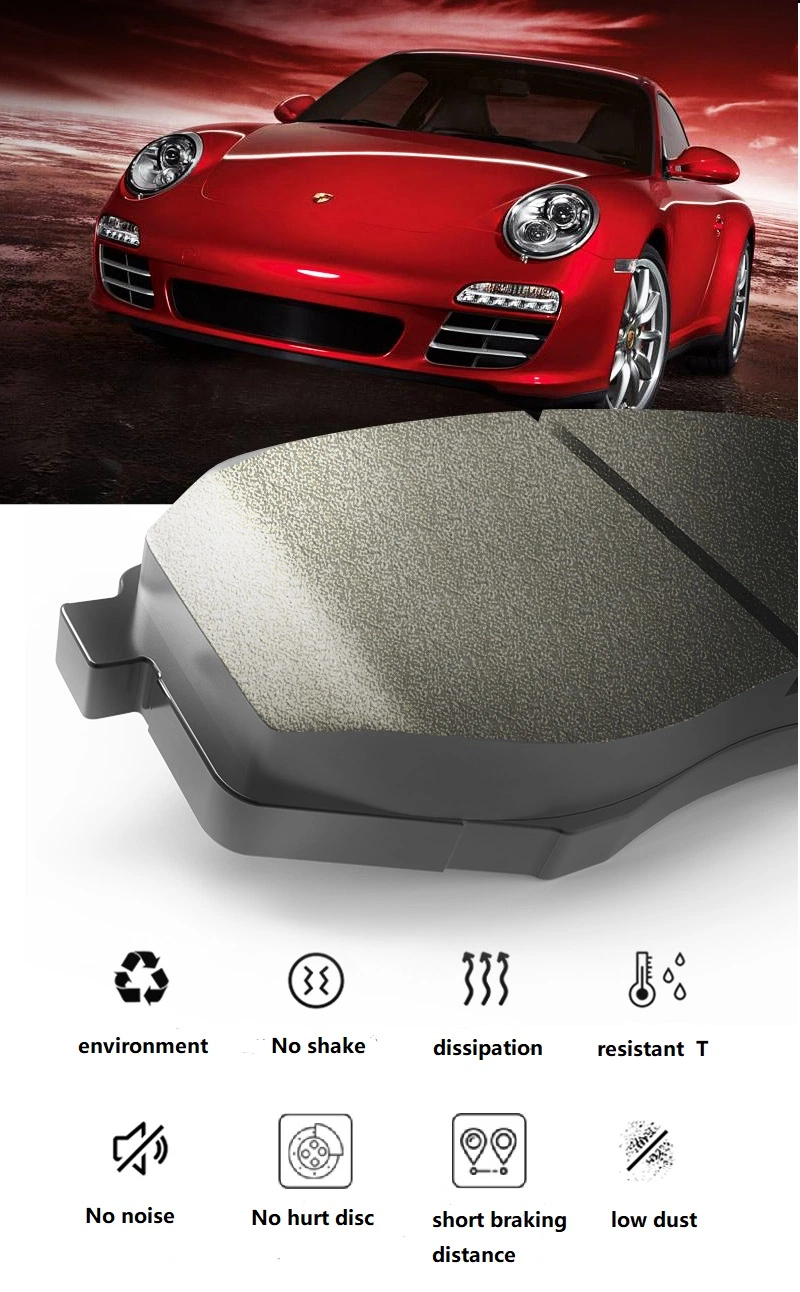 High Quality Ceramic and Semi-Metallic Brake Pads No Noise Brake Pads OEM E4tz-2001-B for Ford F350